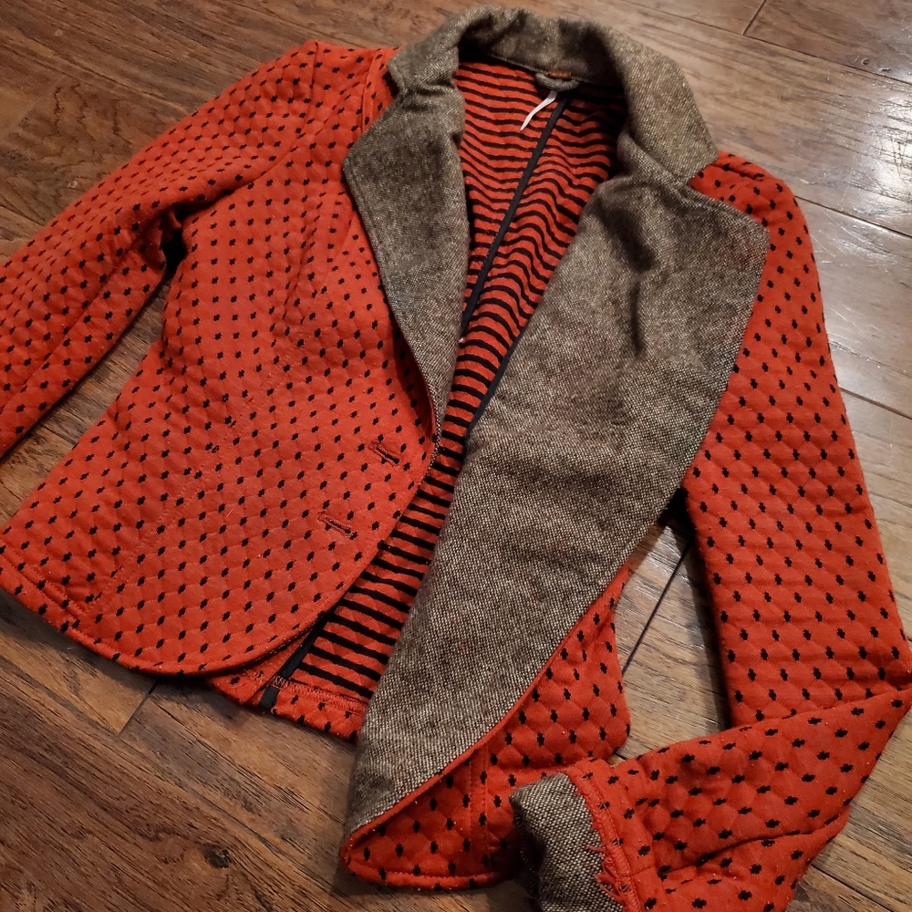 Free People Boho Style Blazer size XS